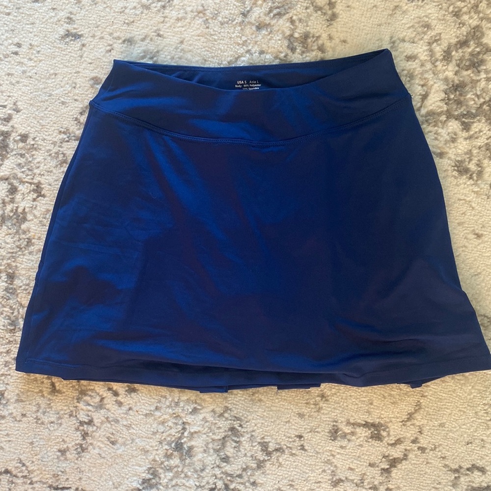 Blue Tennis Skirt - Small